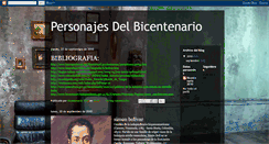 Desktop Screenshot of bicentenario-colombia1810-2010.blogspot.com