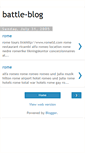 Mobile Screenshot of battle-blog.blogspot.com
