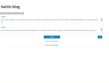 Tablet Screenshot of battle-blog.blogspot.com