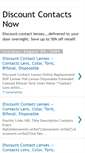 Mobile Screenshot of discountcontactsnow.blogspot.com