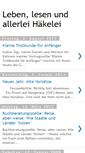 Mobile Screenshot of haekeleienundverstrickungen.blogspot.com