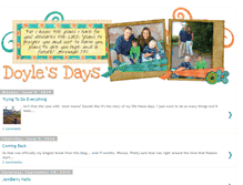 Tablet Screenshot of doylesdays.blogspot.com