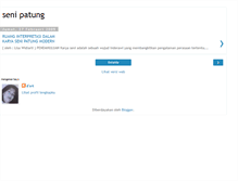 Tablet Screenshot of diart-senipatung.blogspot.com