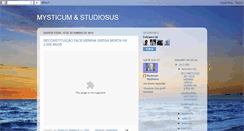 Desktop Screenshot of mysticumstudiosus.blogspot.com