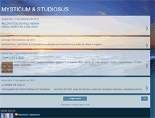 Tablet Screenshot of mysticumstudiosus.blogspot.com