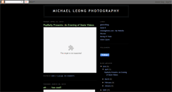Desktop Screenshot of mleongphoto.blogspot.com