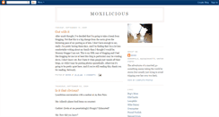 Desktop Screenshot of moxilicious.blogspot.com