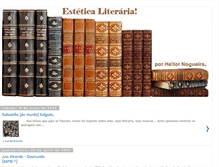 Tablet Screenshot of esteticaliteraria.blogspot.com