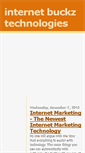 Mobile Screenshot of internetbuckztechnologies.blogspot.com