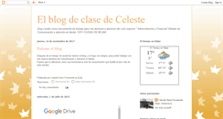 Desktop Screenshot of elblogdeceleste.blogspot.com