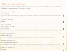 Tablet Screenshot of elblogdeceleste.blogspot.com