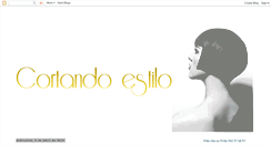 Desktop Screenshot of cortandoestilo.blogspot.com