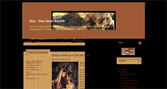 Desktop Screenshot of doaumatkatolik.blogspot.com
