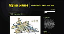 Desktop Screenshot of fighter-planes-mania.blogspot.com
