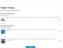 Tablet Screenshot of fighter-planes-mania.blogspot.com