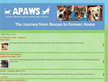 Tablet Screenshot of apawspetsblog.blogspot.com