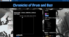 Desktop Screenshot of chronicdnb.blogspot.com