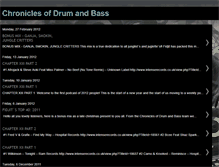 Tablet Screenshot of chronicdnb.blogspot.com