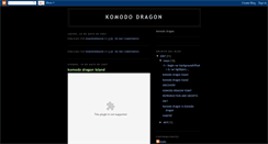 Desktop Screenshot of komodo-dragon-drak.blogspot.com