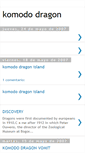 Mobile Screenshot of komodo-dragon-drak.blogspot.com