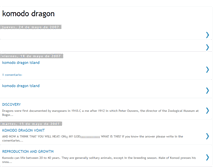 Tablet Screenshot of komodo-dragon-drak.blogspot.com