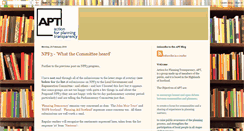 Desktop Screenshot of actionforplanningtransparency.blogspot.com
