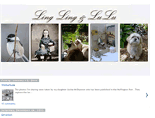 Tablet Screenshot of linglingandlulu.blogspot.com