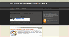 Desktop Screenshot of gerdsymptom.blogspot.com