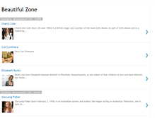 Tablet Screenshot of beautifulzone.blogspot.com