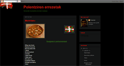 Desktop Screenshot of polentzi-errezetak.blogspot.com