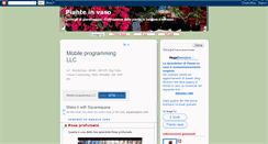 Desktop Screenshot of pianteinvaso.blogspot.com