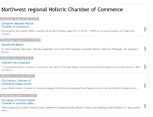 Tablet Screenshot of northwestholisticchamberofcommerce.blogspot.com