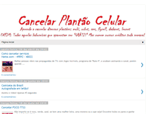 Tablet Screenshot of cancelarplantao.blogspot.com