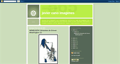 Desktop Screenshot of javiercanofotos.blogspot.com