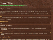 Tablet Screenshot of meu-estudobiblico.blogspot.com