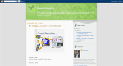 Desktop Screenshot of crossmediathoughts.blogspot.com
