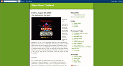 Desktop Screenshot of bladedoesthailand.blogspot.com