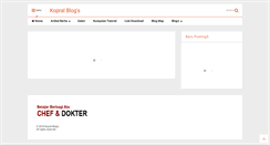 Desktop Screenshot of kopral80.blogspot.com