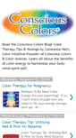 Mobile Screenshot of consciouscolors.blogspot.com