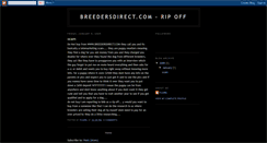 Desktop Screenshot of breedersdirectcom-ripoff.blogspot.com