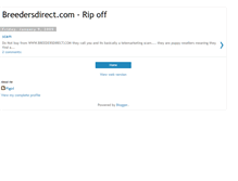 Tablet Screenshot of breedersdirectcom-ripoff.blogspot.com
