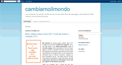 Desktop Screenshot of cambieremoilmondo.blogspot.com