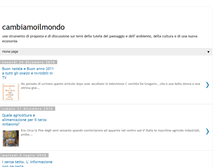 Tablet Screenshot of cambieremoilmondo.blogspot.com