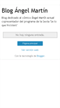 Mobile Screenshot of angel-martin.blogspot.com