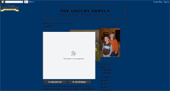 Desktop Screenshot of karen-loucksfamily.blogspot.com