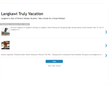 Tablet Screenshot of langkawiholidays.blogspot.com