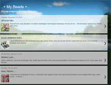 Tablet Screenshot of nurulsbeads.blogspot.com