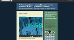 Desktop Screenshot of blogdelprofesorlopez.blogspot.com