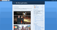 Desktop Screenshot of die-reise-geht-weiter.blogspot.com