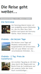 Mobile Screenshot of die-reise-geht-weiter.blogspot.com